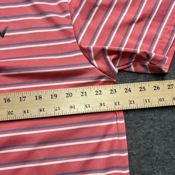 Lot of 2 Callaway Opti Dri Polo Shirt Men's XL Golf Performance Casual - Picture 6 of 14